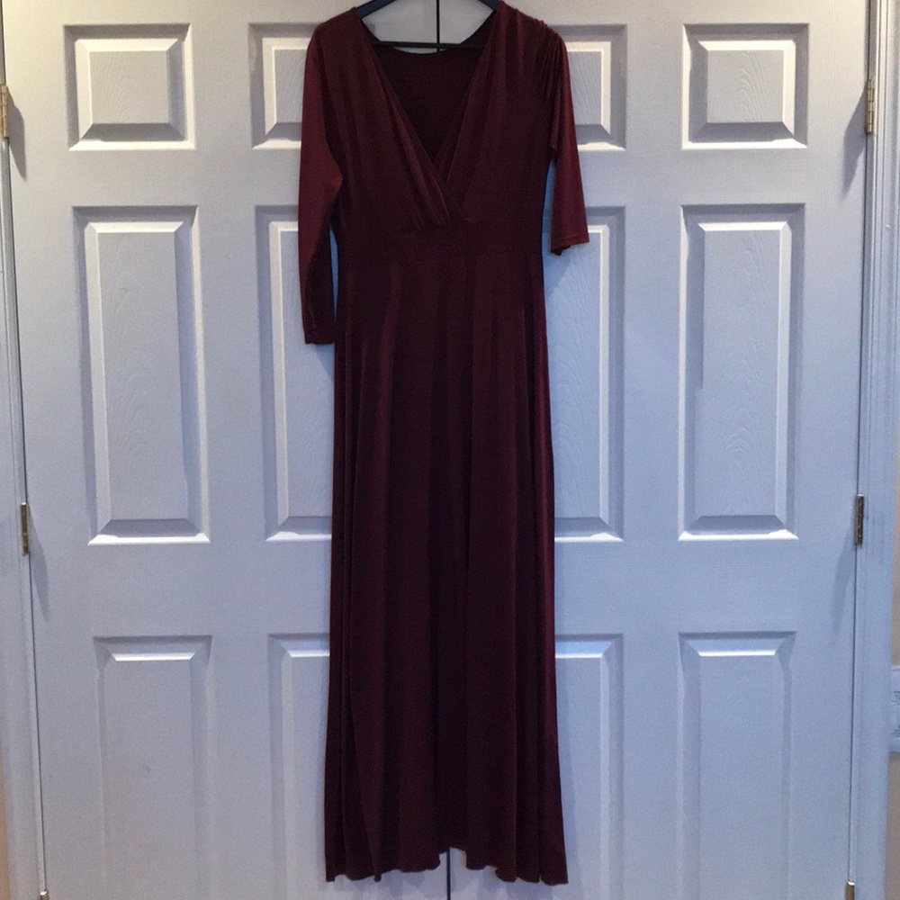 Plum Maxi Dress